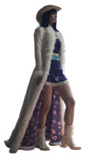 One Piece Jazzara Jaslyn Shearling Coat - Image 2